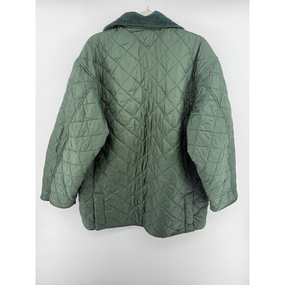 Belfe & Belfe Men's Green Quilted Jacket Size 50 - Picture 3 of 5